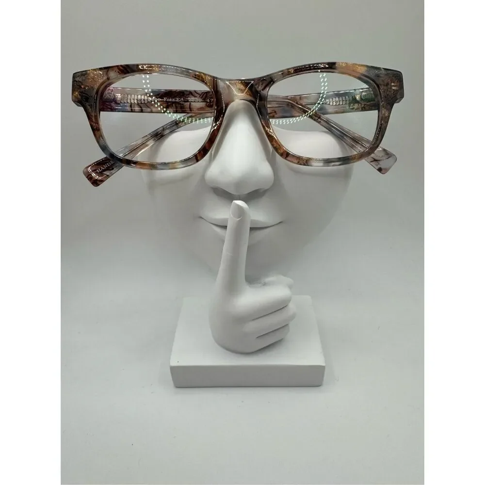 eyebobs Fizz Ed eyeglass frames metallic brown rose gold new without case